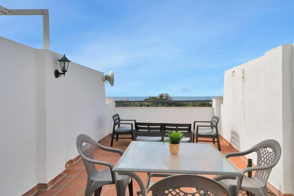 Duplex Con Vistas Al Mar, Piscina Y Gimnasio - Las Abejeras 226 Естепона Екстер'єр фото